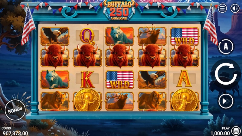 Buffalo 250 Anniversary gameplay