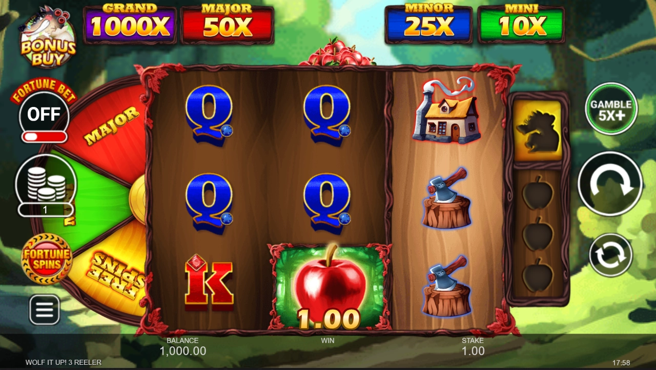Wolf It Up! 3 Reeler gameplay
