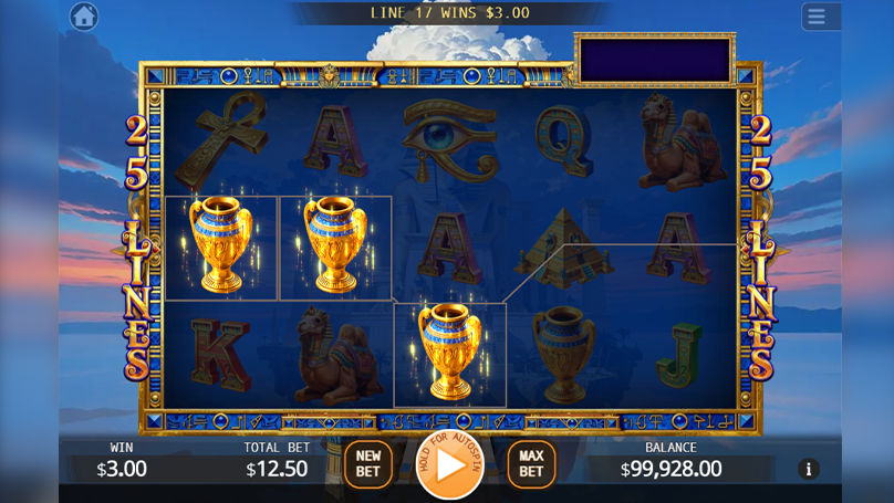 Egyptian Goddess gameplay