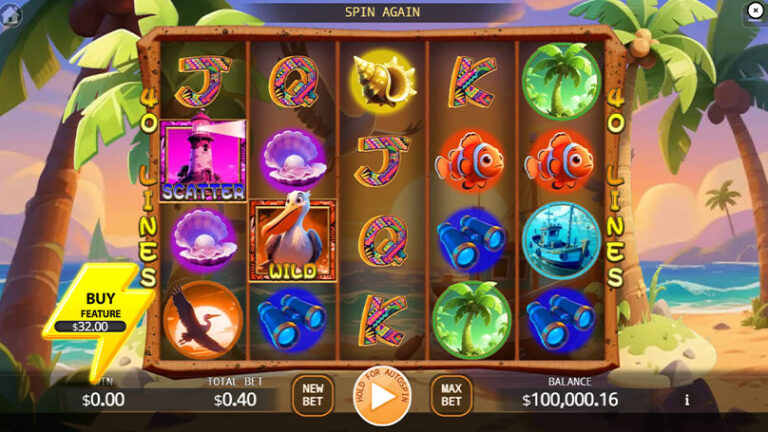 Seaside Pelican Buy Feature gameplay