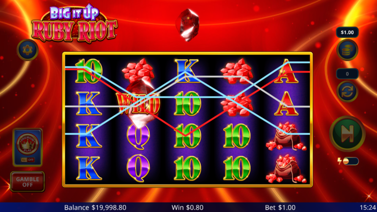 Big It Up Ruby Riot gameplay