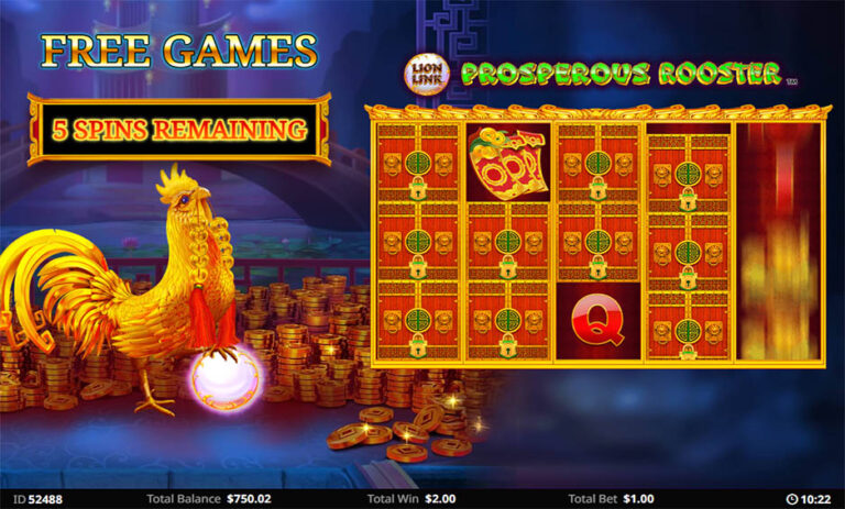 Lion Link Prosperous Rooster gameplay