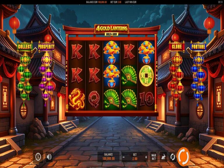 4 Gold Lanterns gameplay
