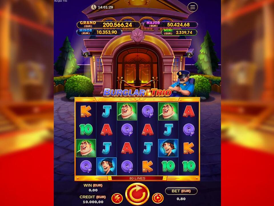 Burglar Trio gameplay
