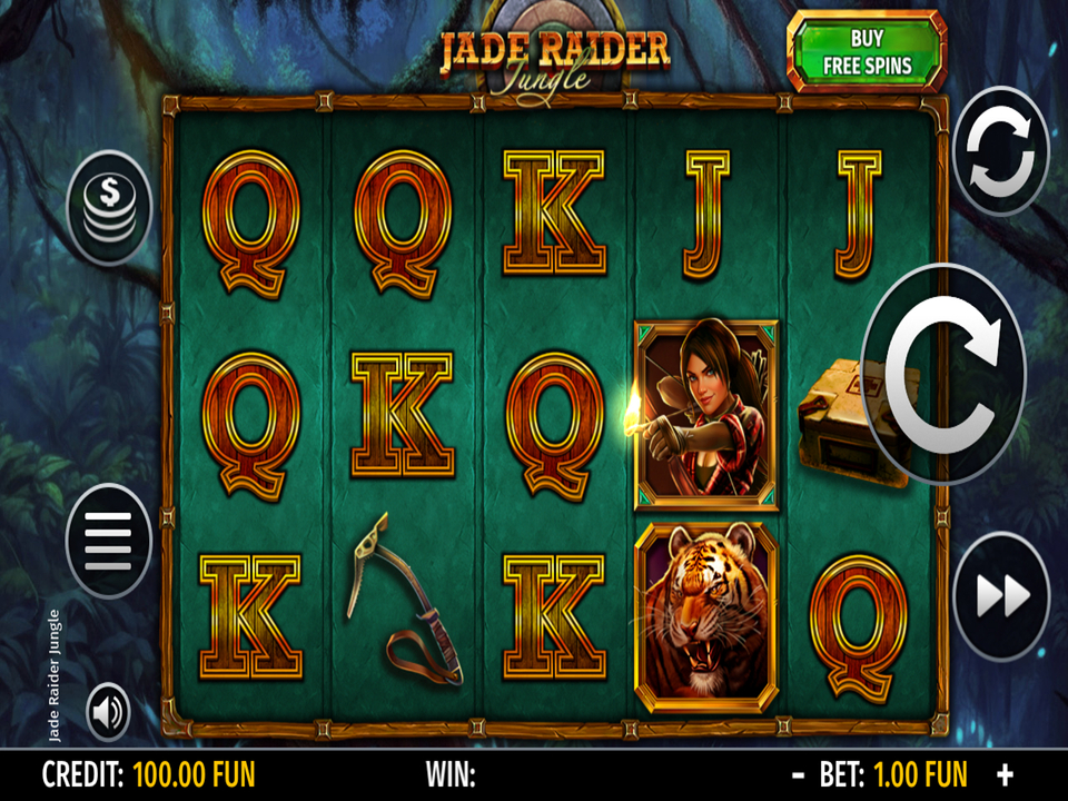 Jade Raider Jungle gameplay