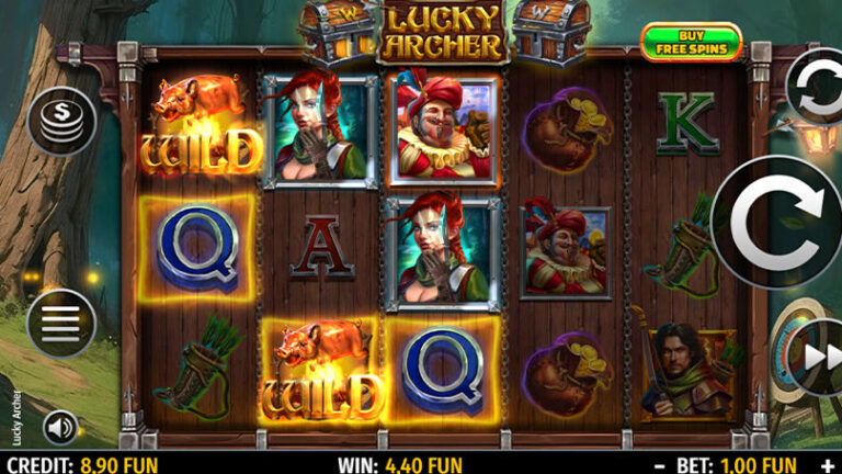 Lucky Archer slot gameplay
