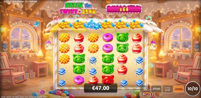 Break the Sweet Bank slot gameplay