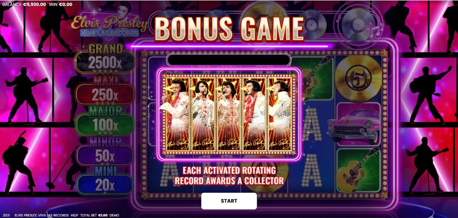 Elvis Presley: Viva Las Records gameplay