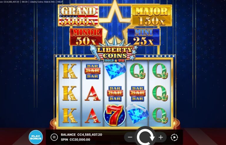 Liberty Coins gameplay