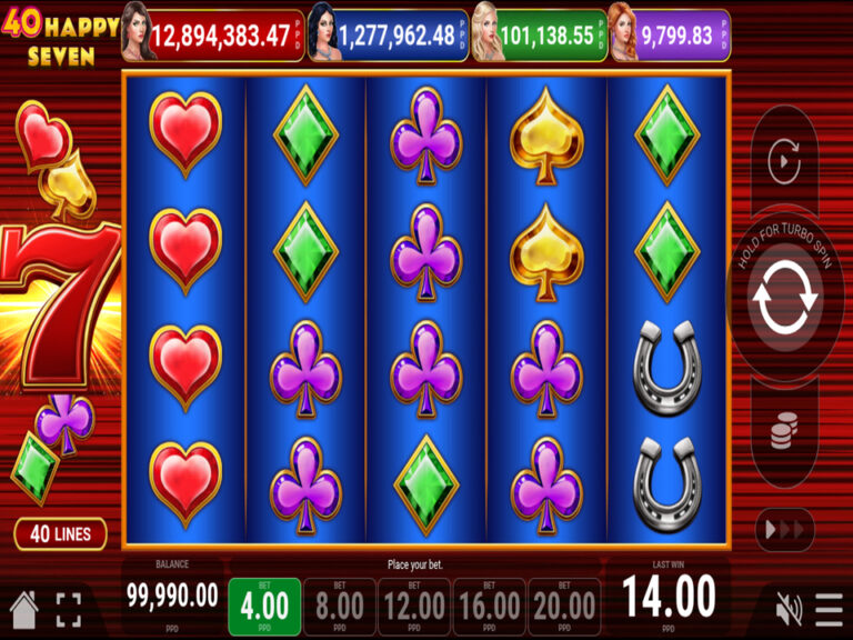 40 Happy Seven slot screenshot