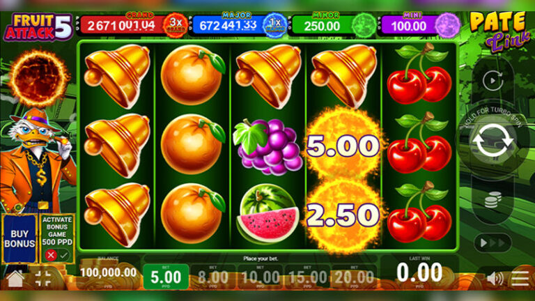 Fruit Attack 5 Pate Link gameplay