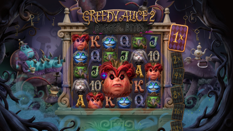 Greedy Alice 2: Bigger Bites slot screenshot