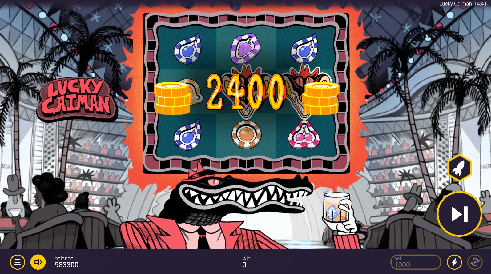 Lucky Caiman gameplay