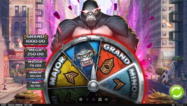 Primal Rampage slot screenshot