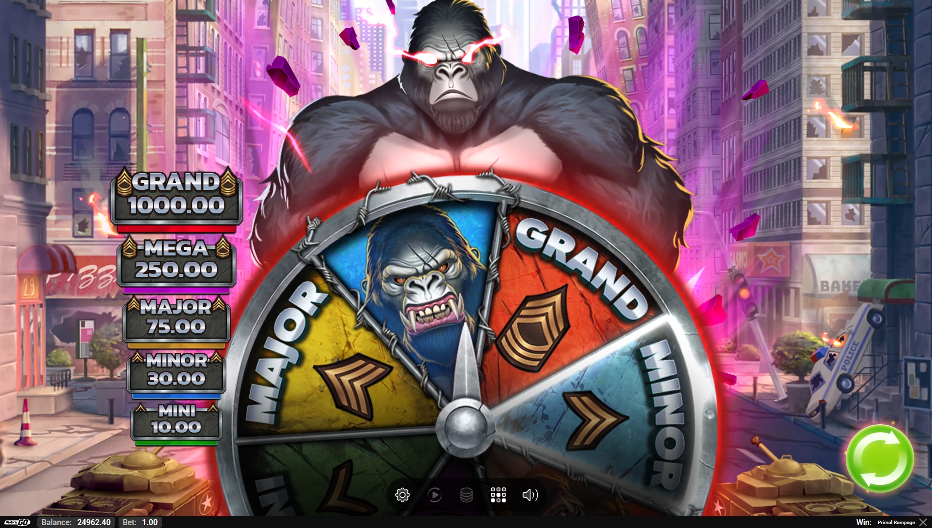 Primal Rampage gameplay