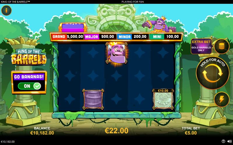 King of the Barrels gameplay