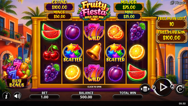 Fruity Fiesta gameplay