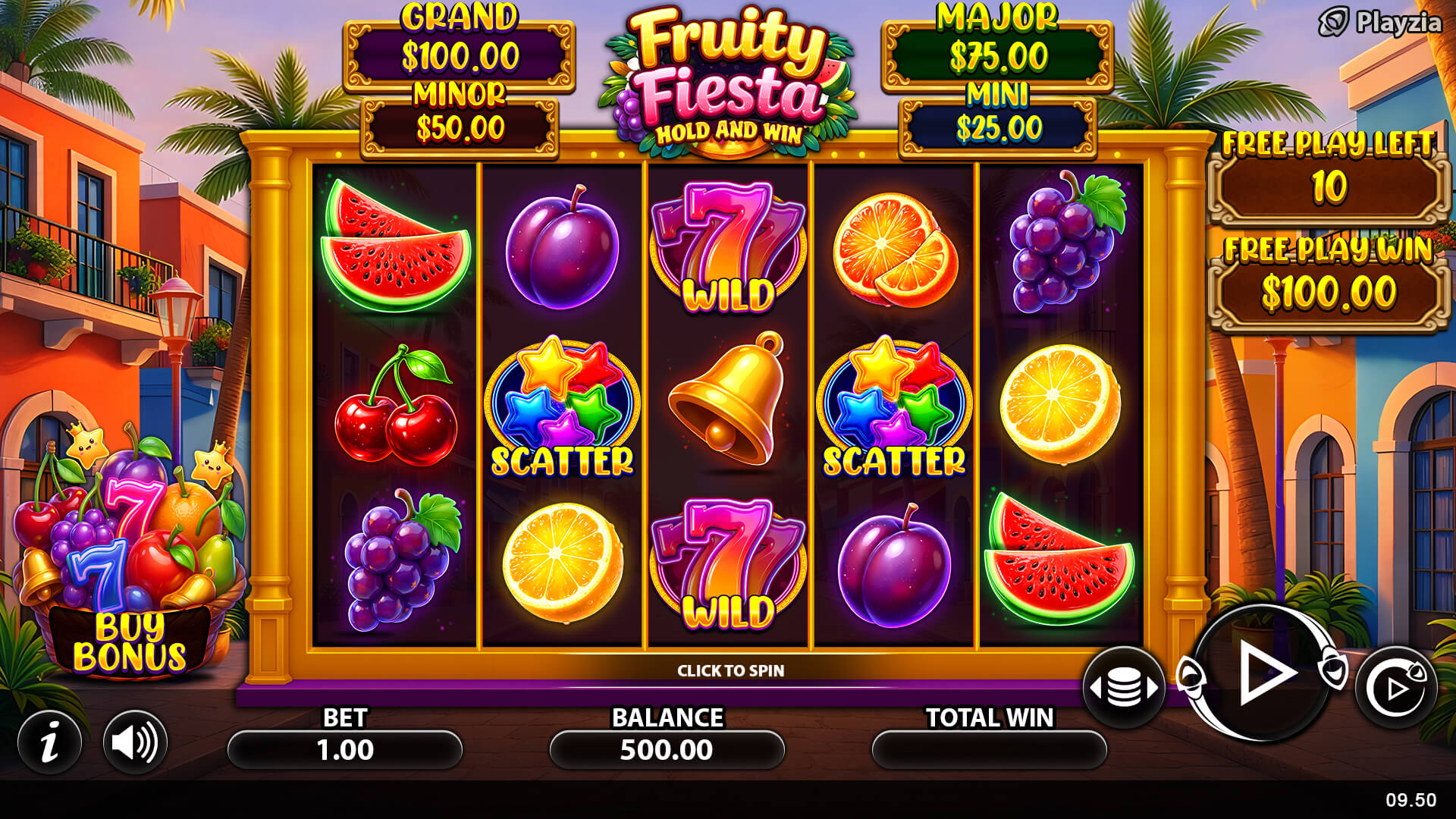 Fruity Fiesta gameplay