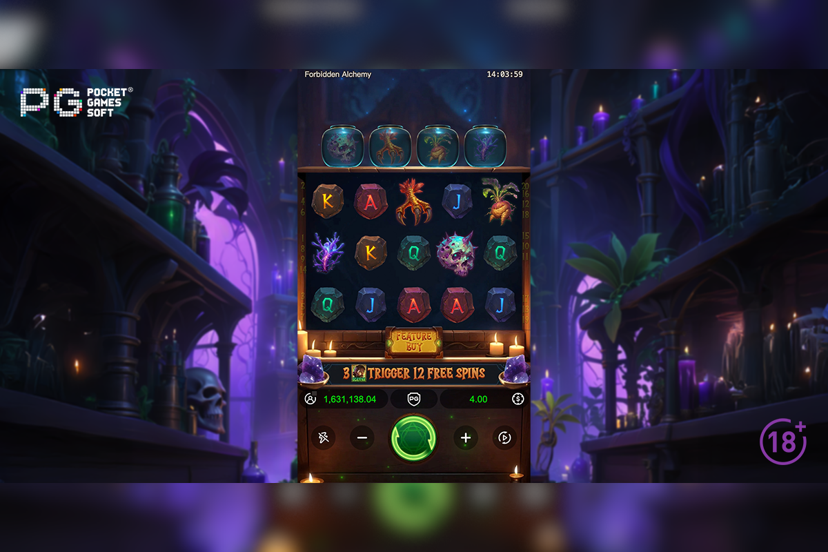Forbidden Alchemy slot gameplay