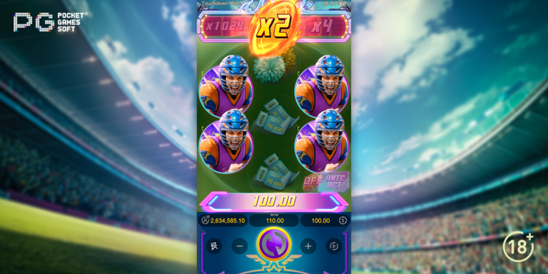 Touchdown Wins slot screenshot