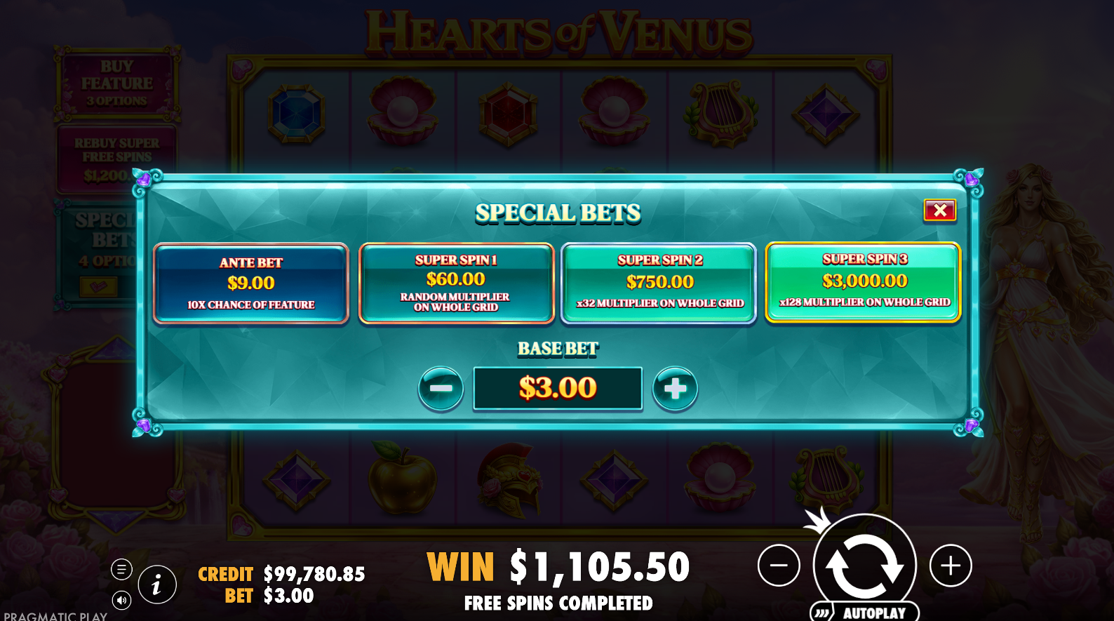 Hearts of Venus gameplay