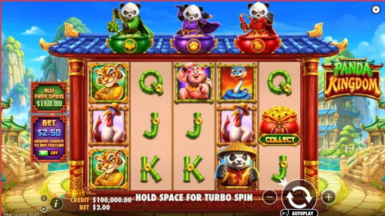 Panda Kingdom slot gameplay