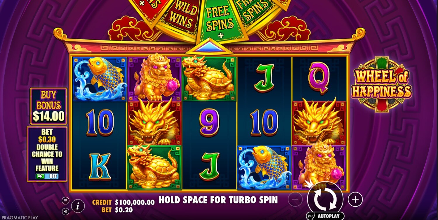 Wheel of Happiness gameplay