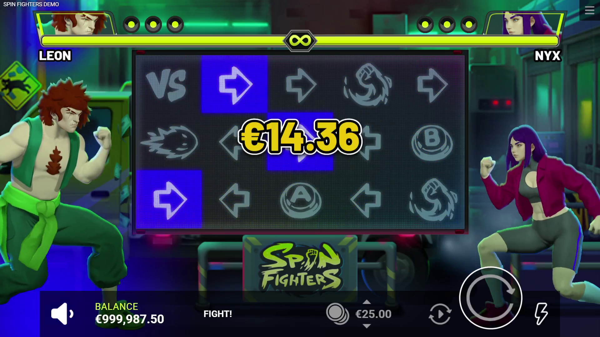 Spin Fighters gameplay