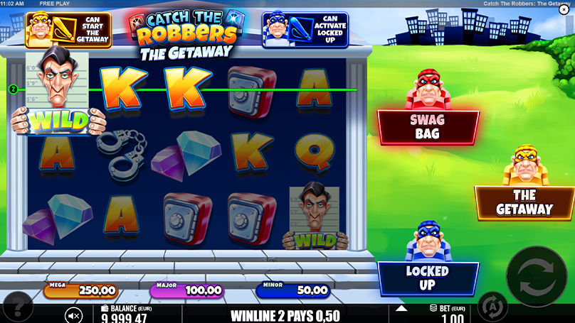 Catch The Robbers The Getaway gameplay