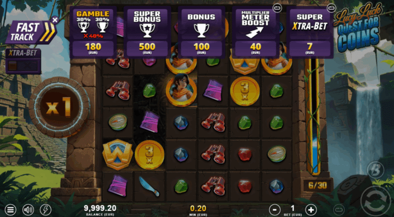 Lucy Luck and the Quest for Coins gameplay