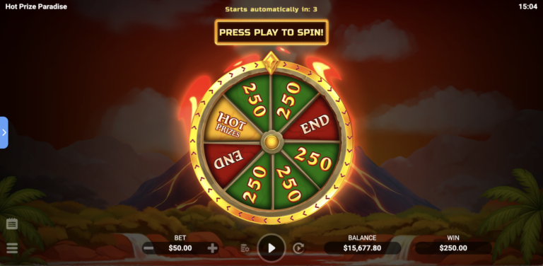 Hot Prize Paradise gameplay