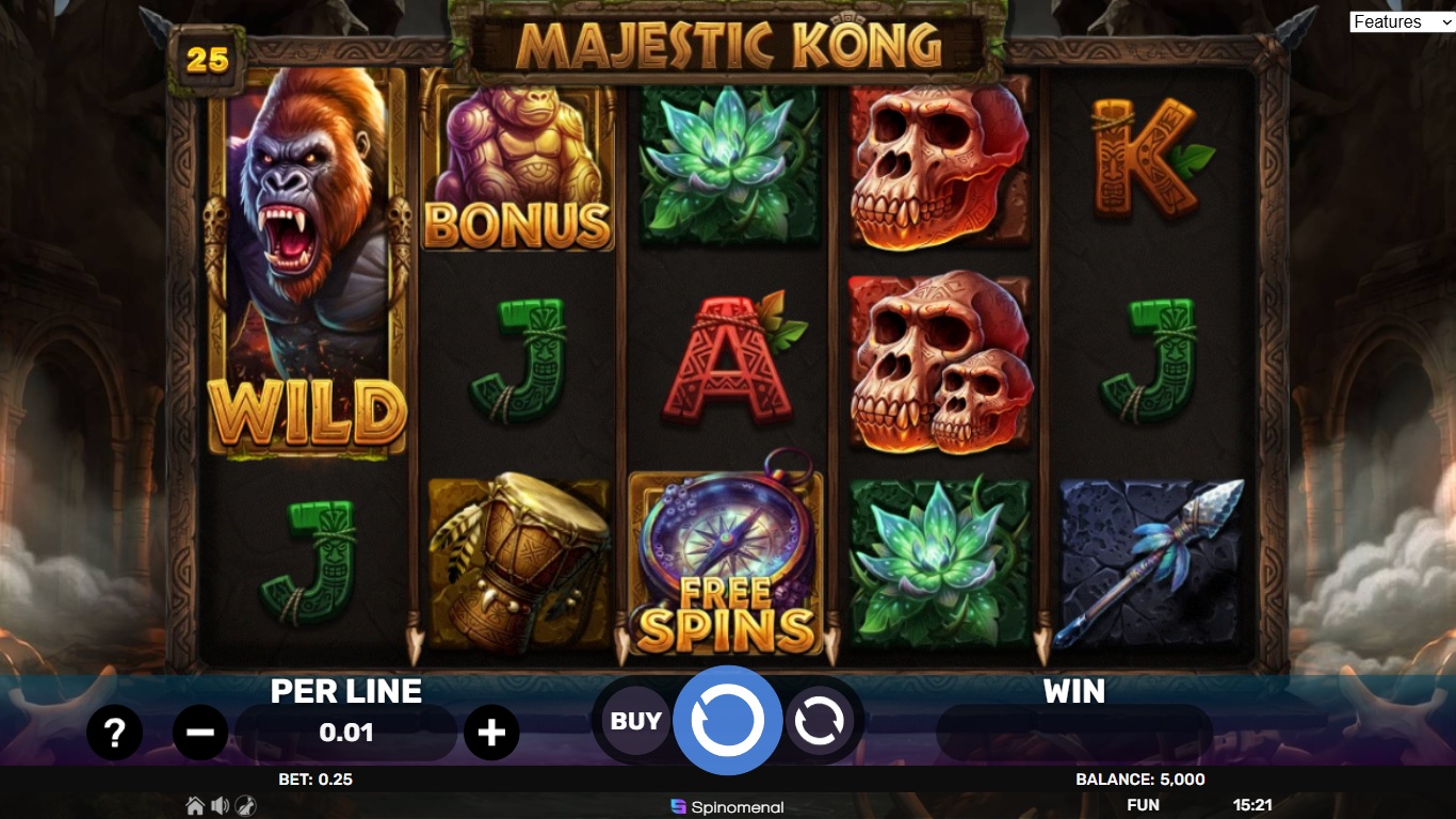 Majestic Kong gameplay