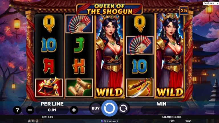 Queen of the Shogun gameplay