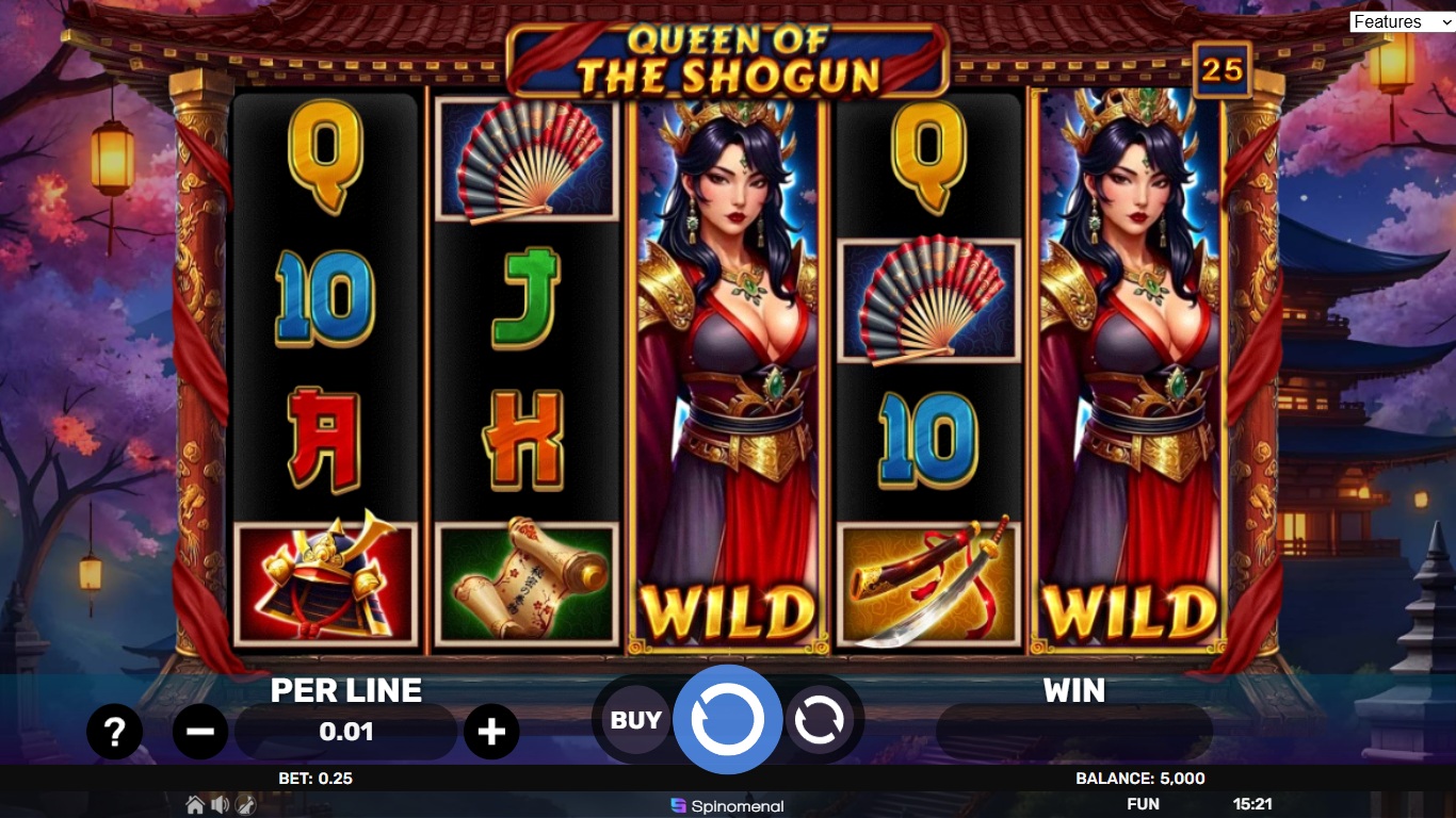 Queen of the Shogun gameplay