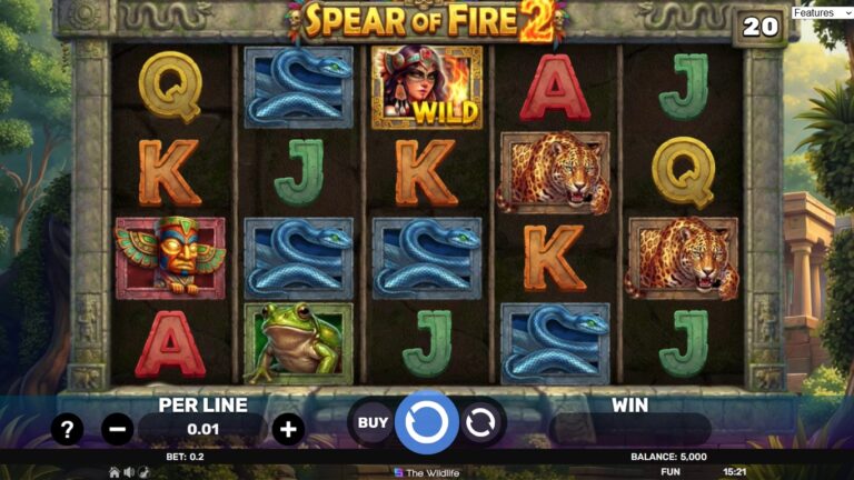 Spear of Fire 2 gameplay