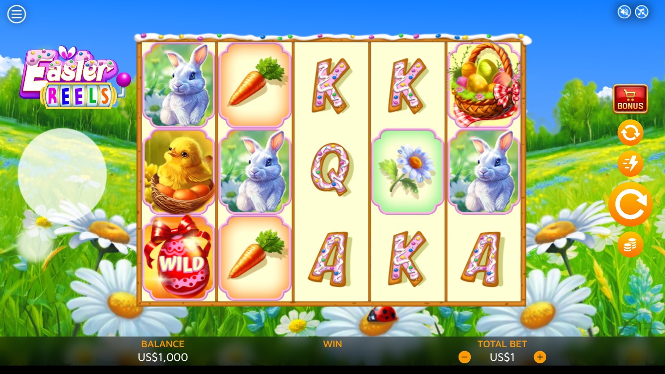 Easter Reels gameplay