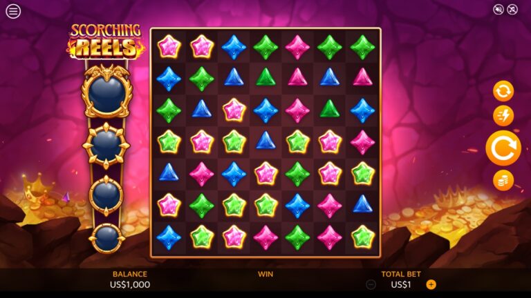 Scorching Reels gameplay