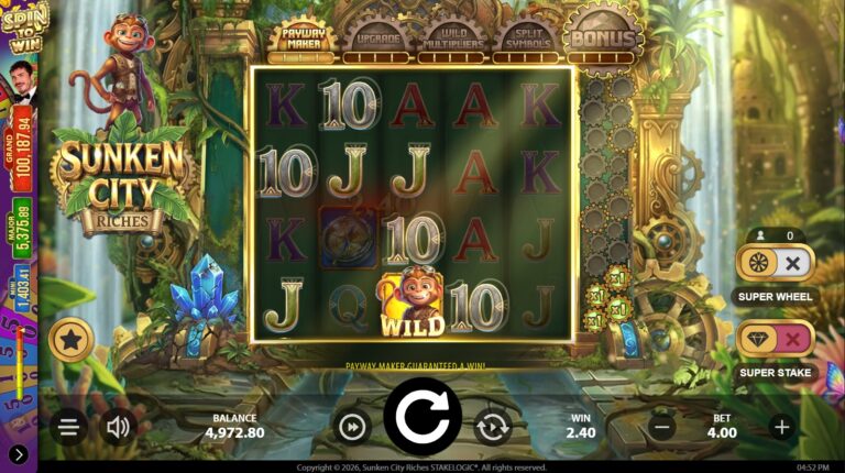 Sunken City Riches gameplay
