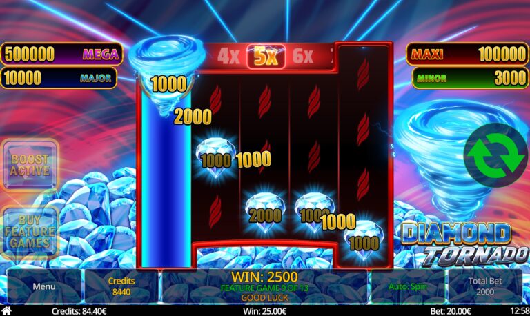 Diamond Tornado gameplay