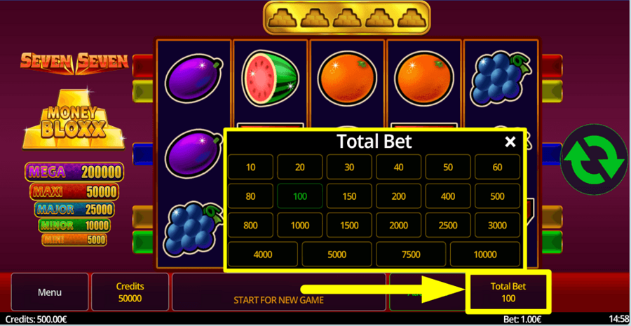 Seventy Seven Money Bloxx gameplay
