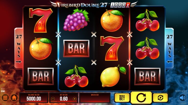 Firebird Double 27 1000 slot screenshot