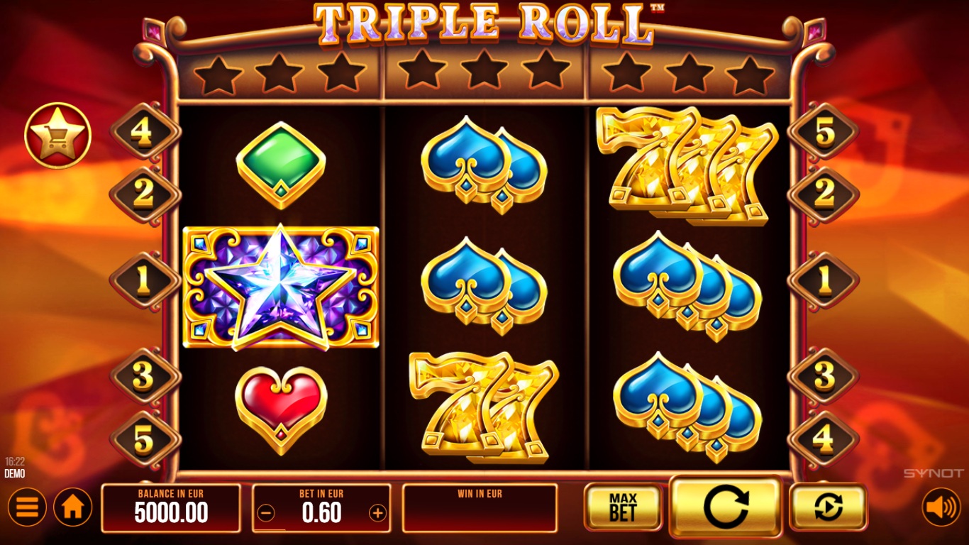 Triple Roll gameplay