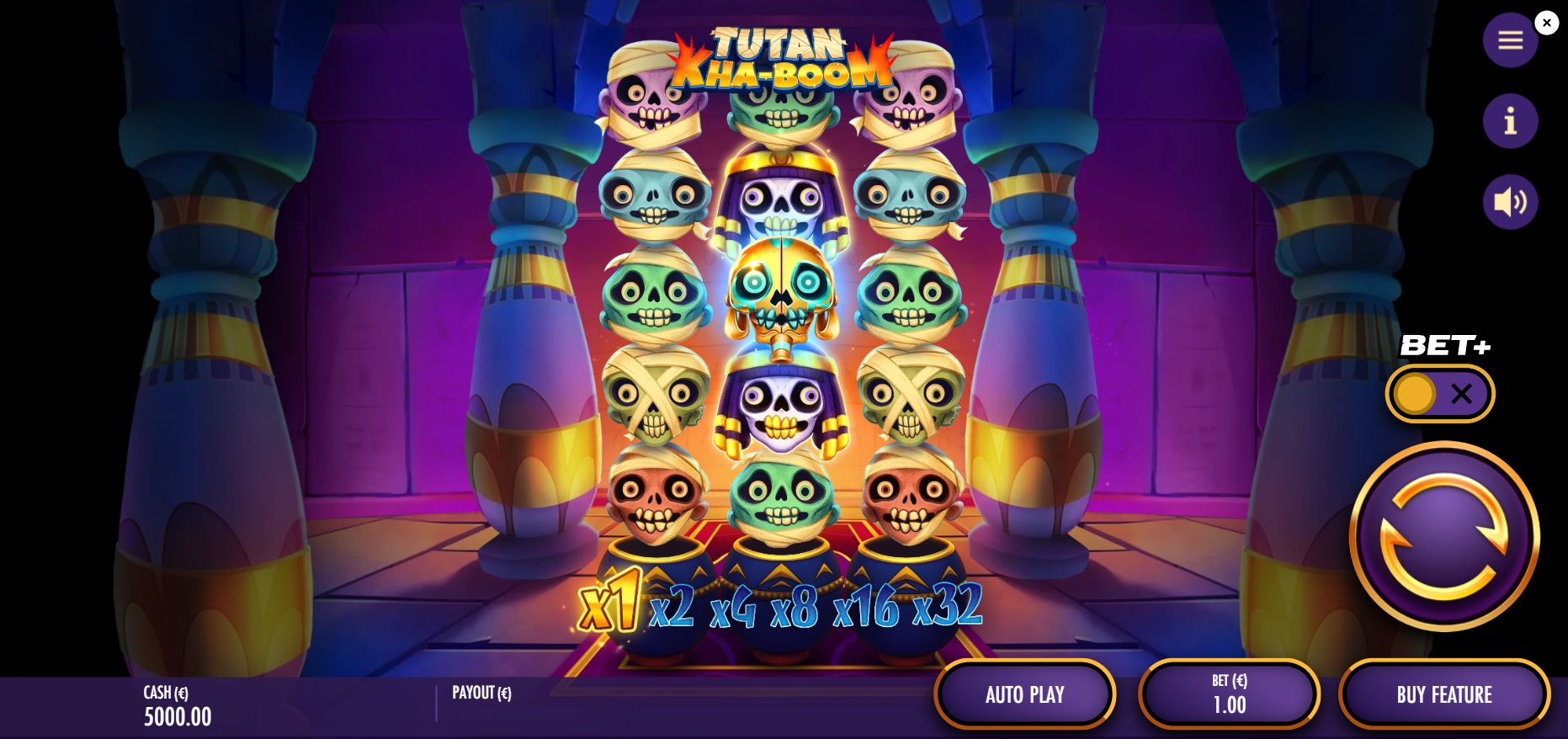 Tutan Kha-Boom slot gameplay