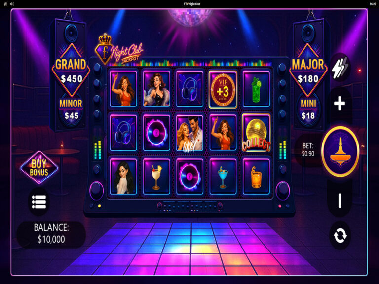 FTV Night Club Jackpot gameplay