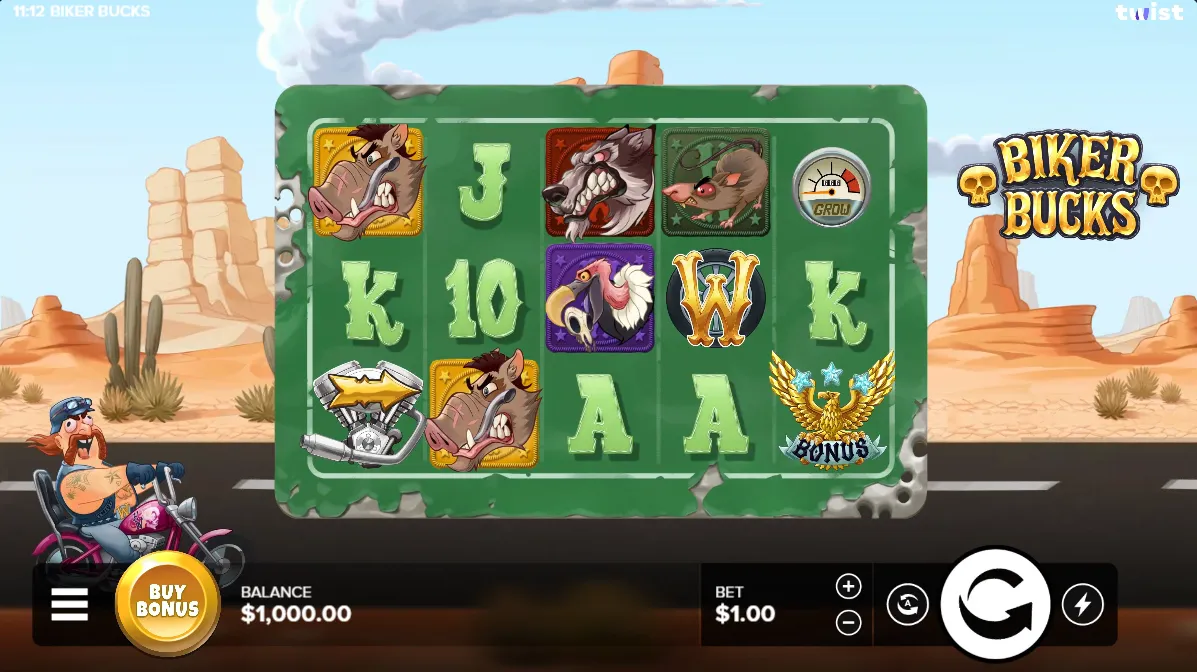 Biker Bucks gameplay