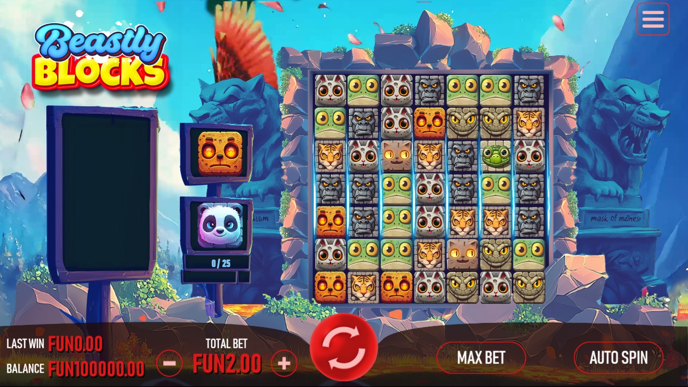 Beastly Blocks gameplay