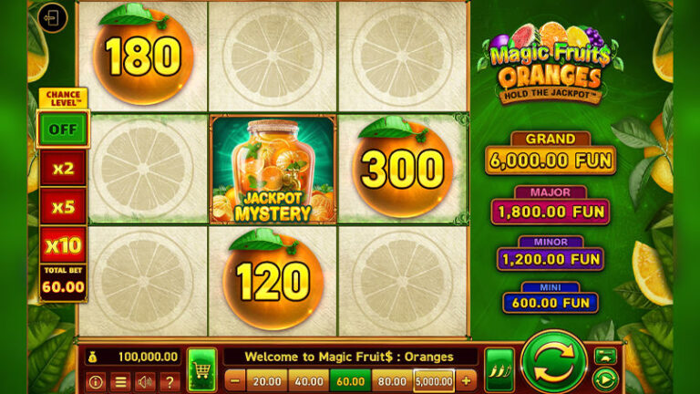Magic Fruits: Oranges gameplay