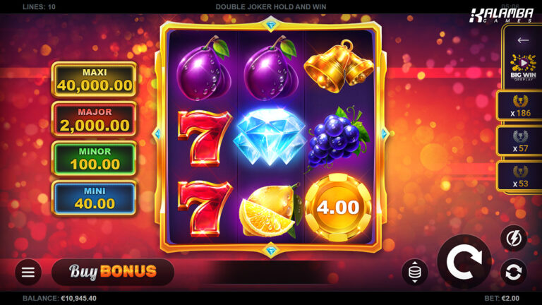 Double Joker Hold & Win gameplay