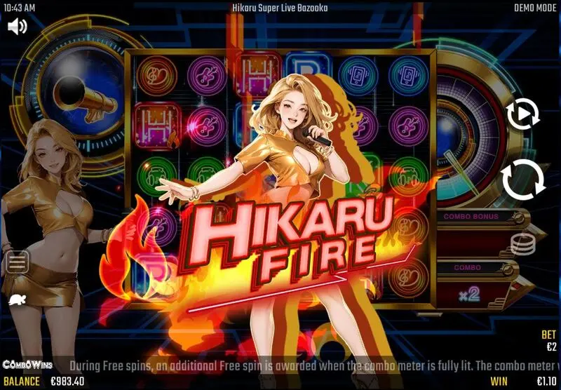 Hikaru Super Live Bazooka gameplay