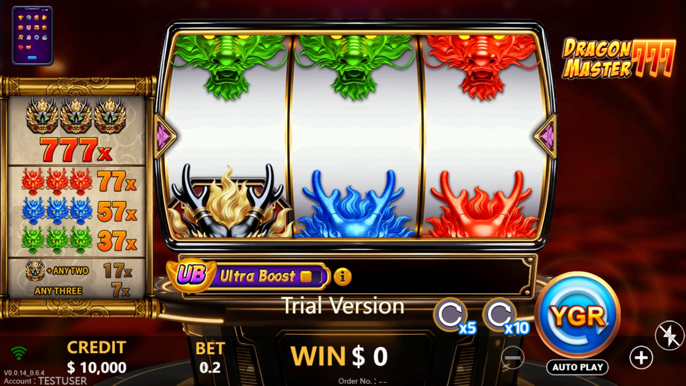 Dragon Master 777 gameplay